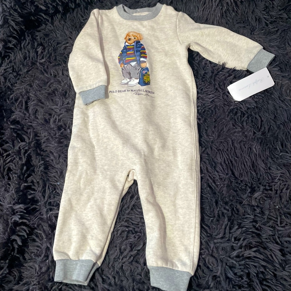 Polo Bear By Ralph Lauren Onesie